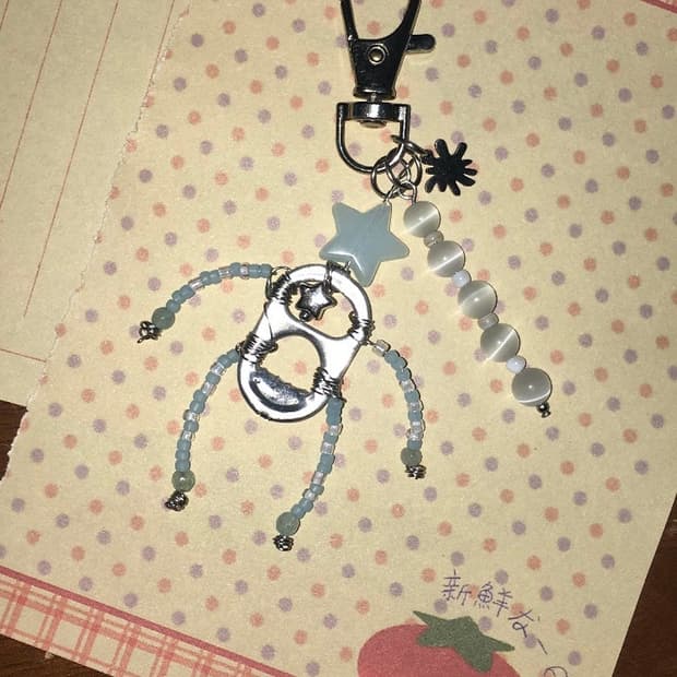 Can Star Keyring