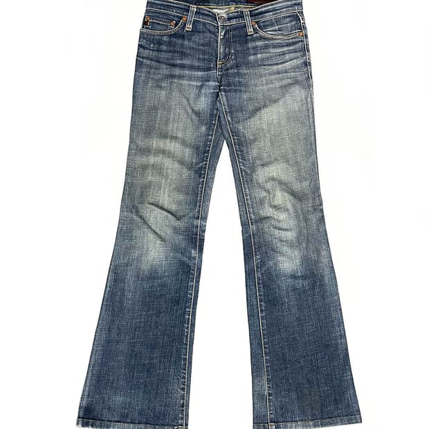 AG 로우라이즈 데님 팬츠