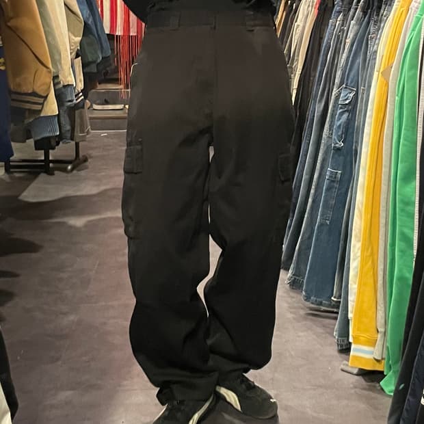 [IM] VTG 빈티지 블랙 카고 팬츠