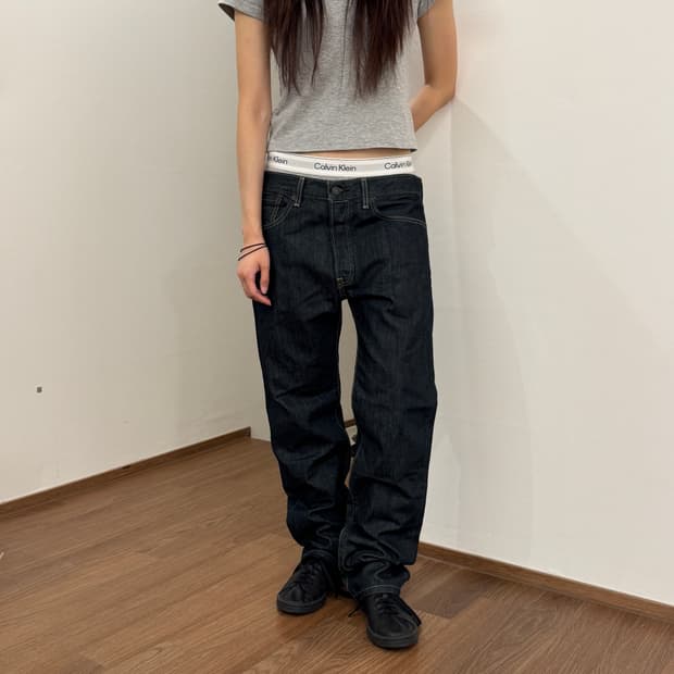 리바이스 501 데님 32