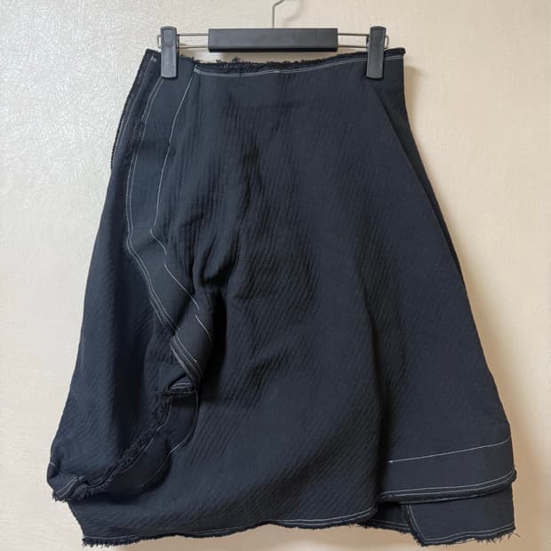 (M) Comme des Garcons shape stitch skirt