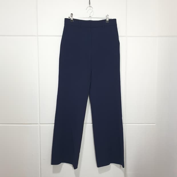 럭키슈에뜨 네이비 와이드 슬랙스 사이즈 36