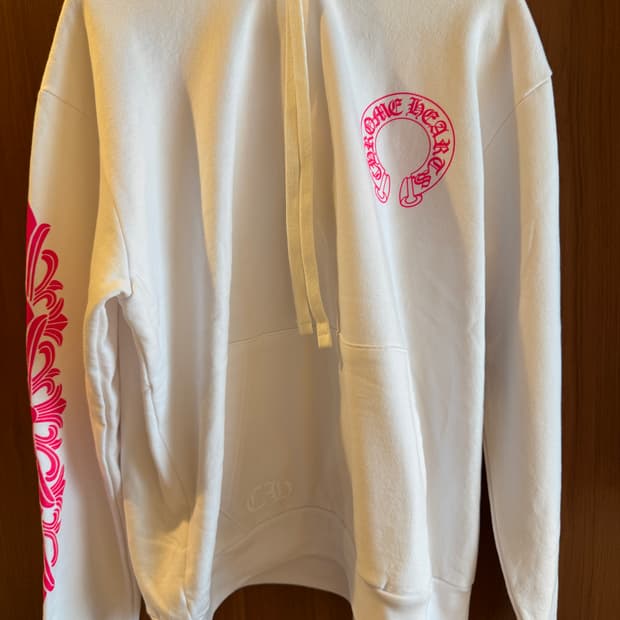 새상품 신상) 크롬하츠 신상 홀스슈 플로랄 후드