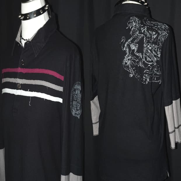 (doublefocus) 00's grunge graphic t 