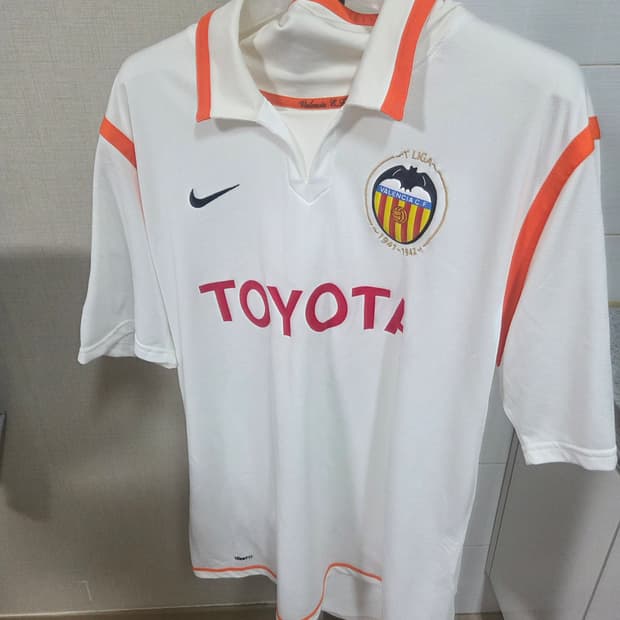 2007-08 발렌시아 홈 L 다비드비야 유니폼