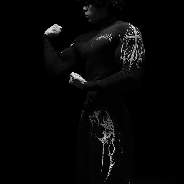 Breathedivinity 하프집업 롱슬리브 M