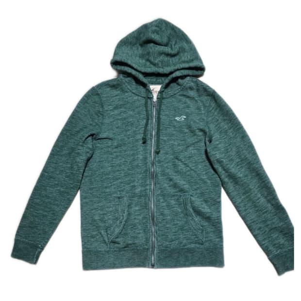 💚홀리스터 스몰로고 그린 후드집업💚