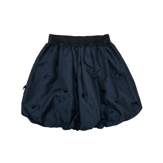 Lois Crayon 벌룬 도트 리본 스커트