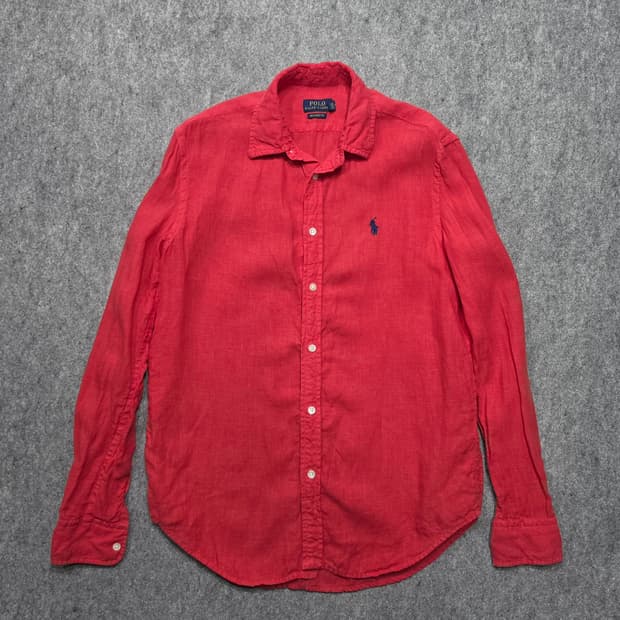 폴로 랄프로렌 릴랙스 핏 린넨 셔츠 XS