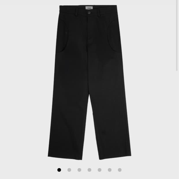 요석 yosuk Spiral Pants (Black)