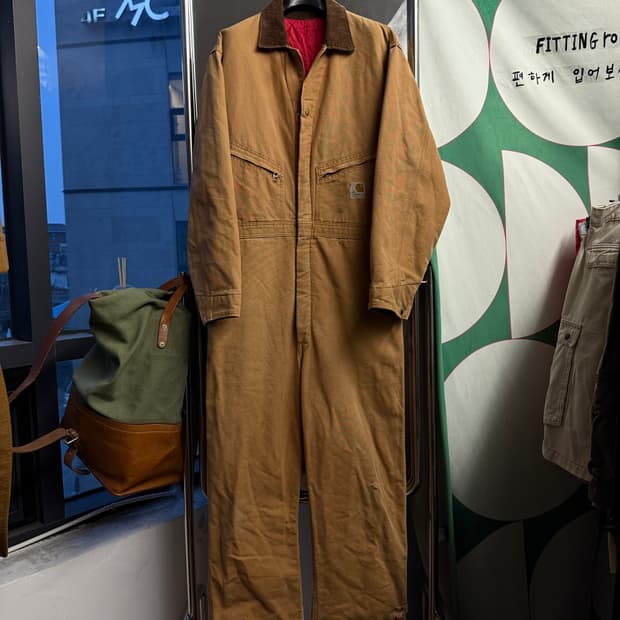 [Rare] 80년대 Carhartt 덕 워크코트 44R