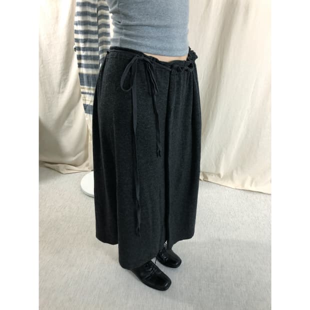 Plantation Wool• Cashmere Wrap Skirt