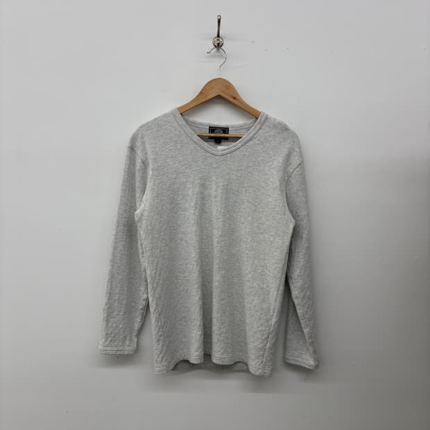 Alfredo Versace 브이넥 긴팔 티셔츠 남/M