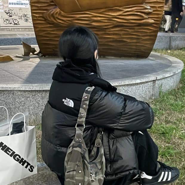 쓰리타임즈 카고 조니백