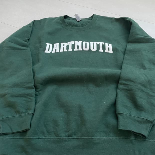 다트머스대학교 스웻셔츠