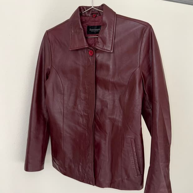 빈티지 양가죽 자켓