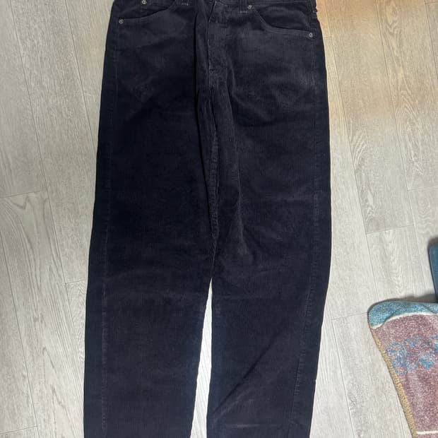 90s 리바이스 565 코듀로이 블랙 미제