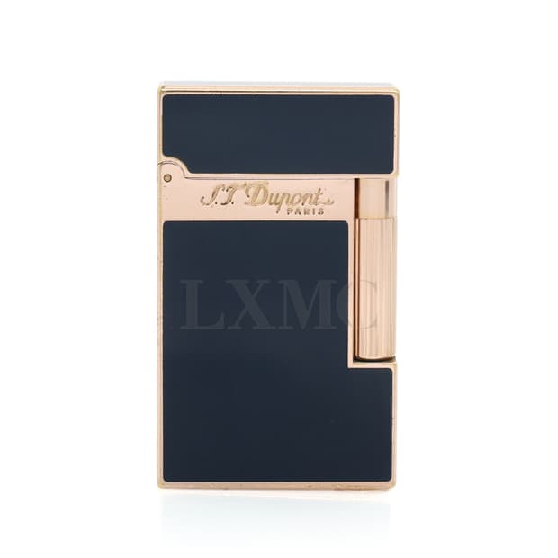 듀퐁 라인2 라이터 블루 금장 오닉스 라이타 CA16496