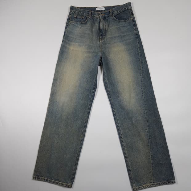 도프제이슨 와이드 데님팬츠 