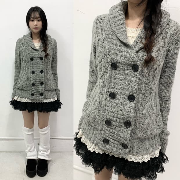 [CECIL MCBEE] 세실맥비 도쿄걸 니트 가디건