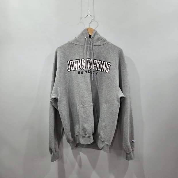 챔피온 프린팅 후드티 L 