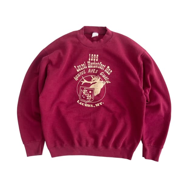 1995 로럴 Herbstfest Run 몬타나 스웻셔츠