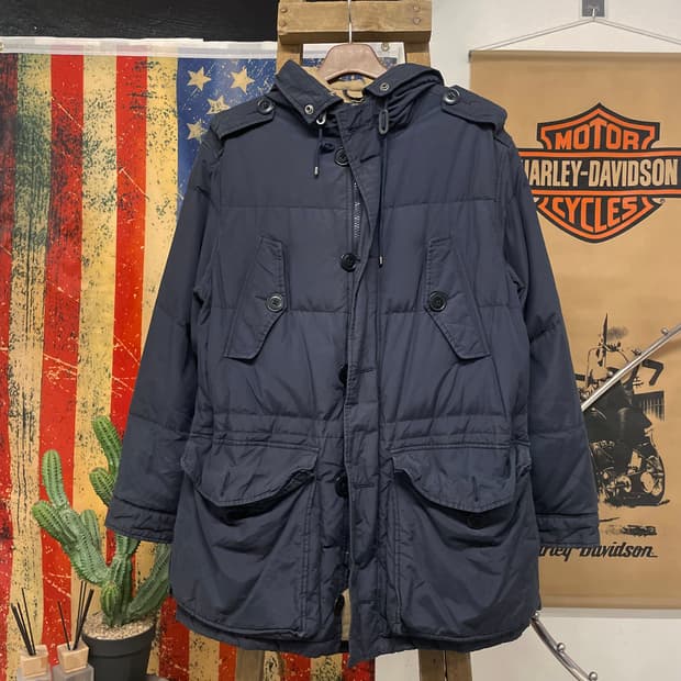 90s 폴로 랄프로렌 N3B 구스 다운 밀리터리 마운틴 파카 자켓