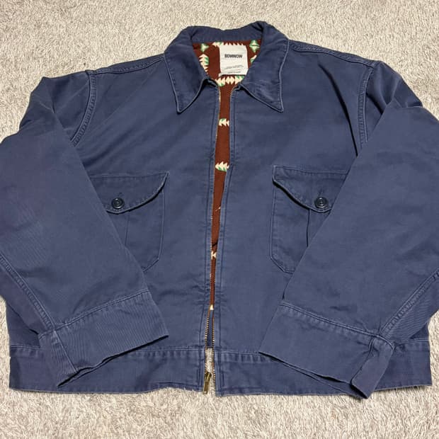 바우와우 블루 워커 자켓 재킷 XXL