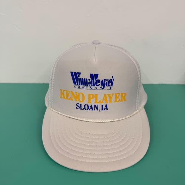 vtg NISSIN cap 니씬 필리핀 Winna Vegas casino