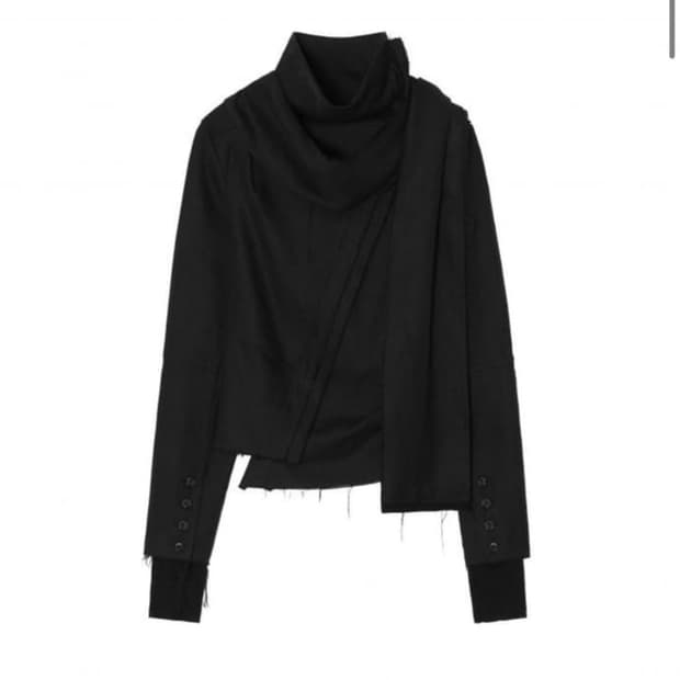 Harteordem asym scarf jacket 2size