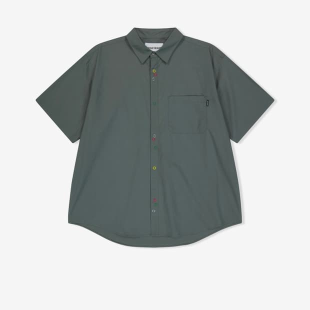 yeseyesee 예스아이씨 Pinnacle S/S Shirt Grey