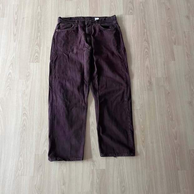 [38X32] 90s 빈티지 리바이스 565 퍼플 made in usa