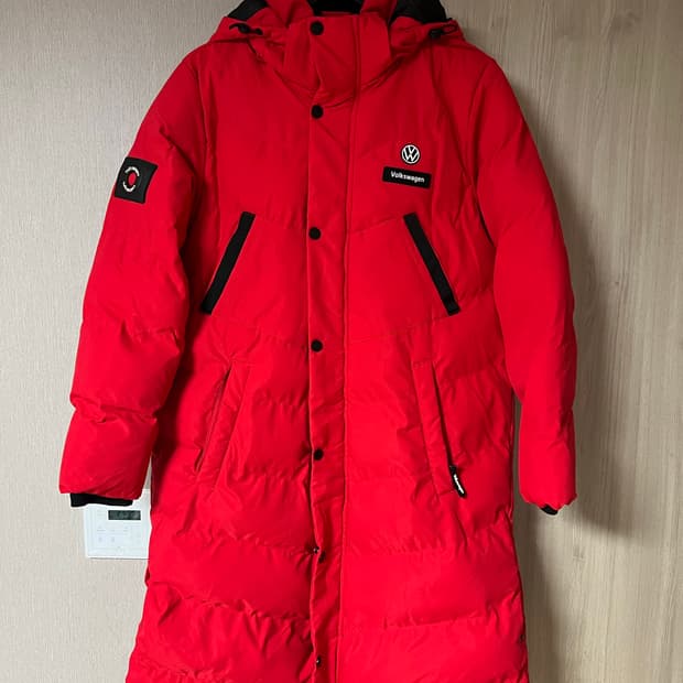 [95] 폭스바겐 롱패딩 레드