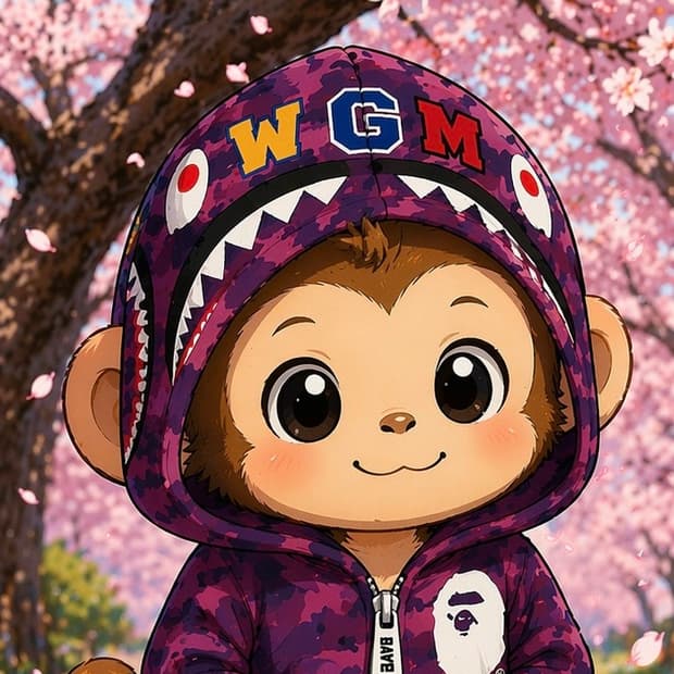 Go ape 베이프 샤크 후드집업 벚꽃 특별 할인 이벤트