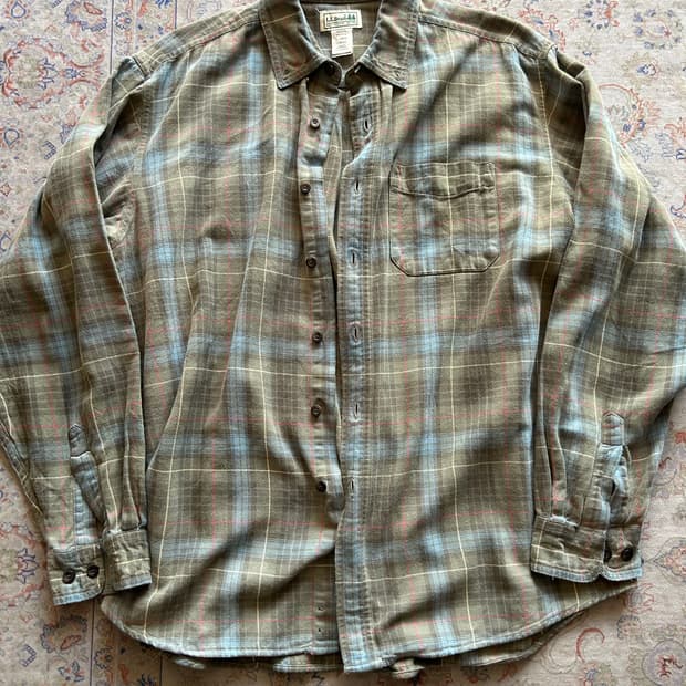 LL.Bean 엘엘빈 체크셔츠