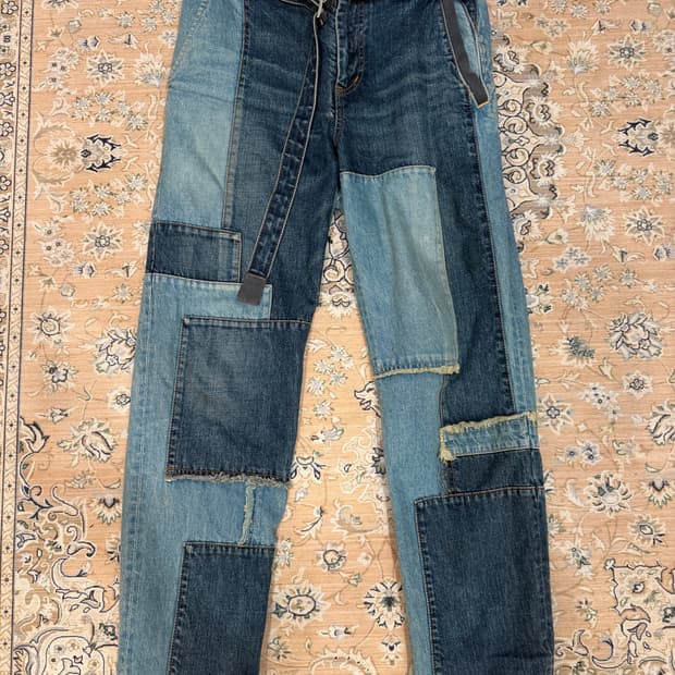 사카이 패치 데님 팬츠 3