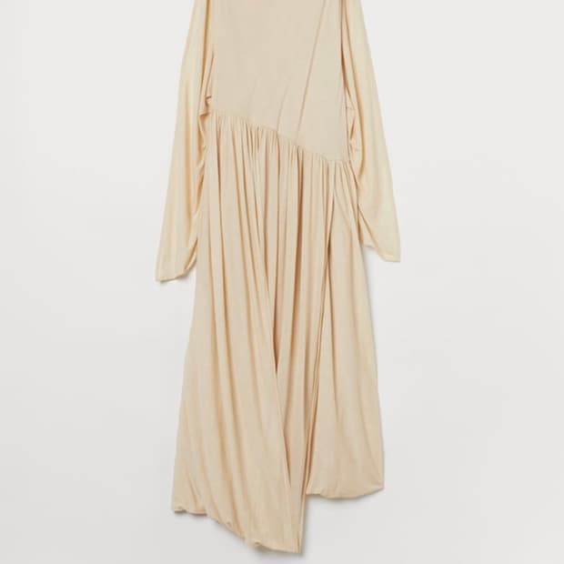 h&m 드레이핑드레스