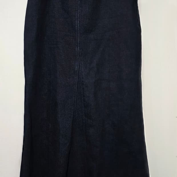 타임 여성 데님 롱 치마