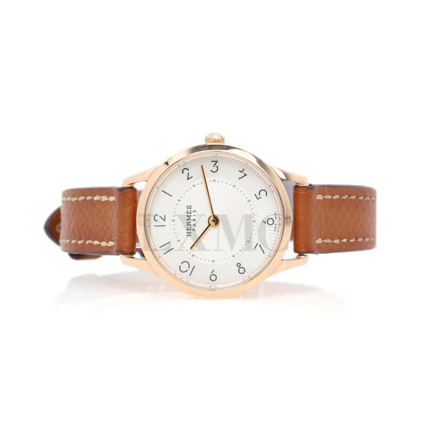 에르메스 슬림 데르메스 시계 CA2.170 핑크골드시계 W04179WW0