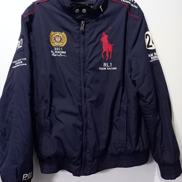 폴로 POLO 랄프로렌 빅포니 레이싱 패딩 점퍼 100/L