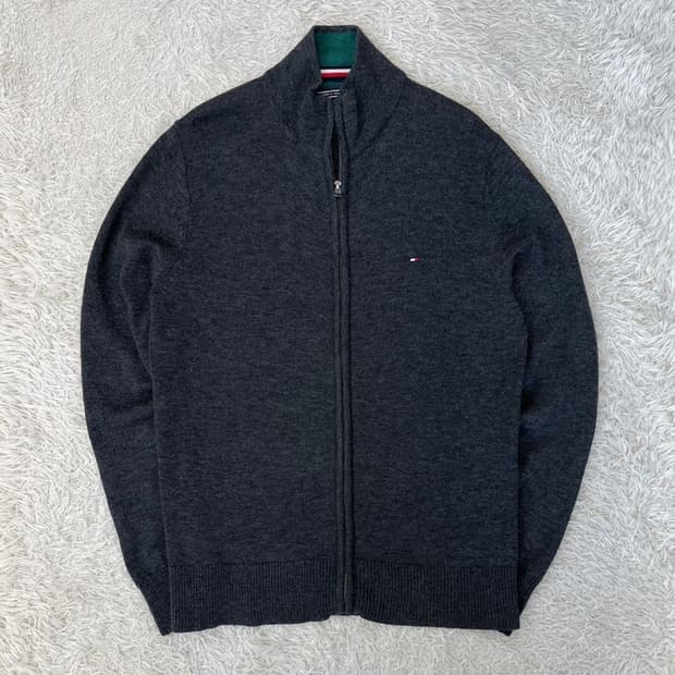 타미 힐피거 니트 집업 가디건/#764