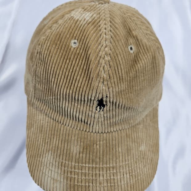 폴로코듀로이볼캡