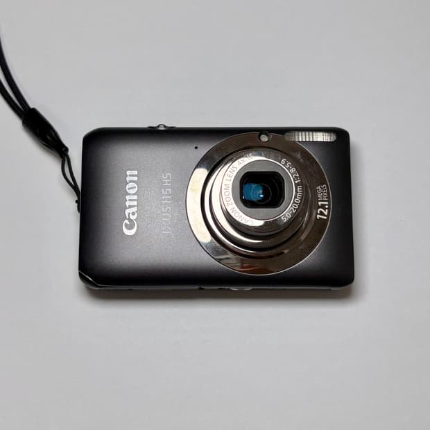 [미품🩶✨] 캐논 익서스 IXUS 115 HS 디카 그레이