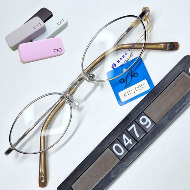 행텐 HANG TEN HT-820 안경테 47mm 오벌형 긱시크 일본