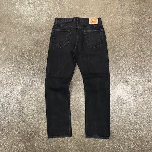 00s 리바이스505 블랙진 (35“)