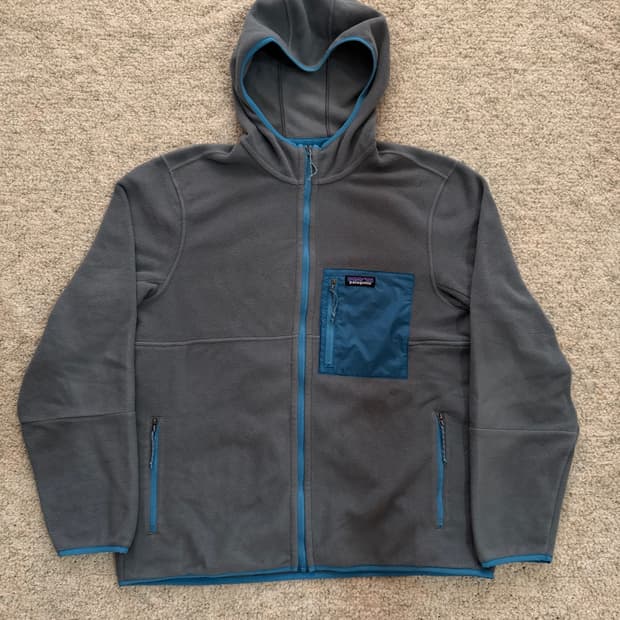 [L] 파타고니아 마이크로디니 그레이/블루