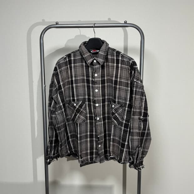 L) 세인트미카엘 24AW 플란넬 셔츠