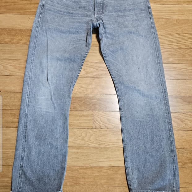 RRL Grey Selvage Straight Leg Jeans 34