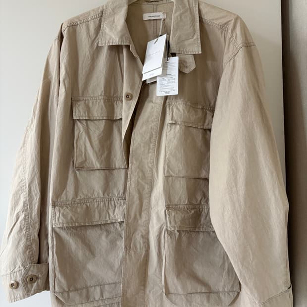 브라운야드 26SS BDU 자켓 베이지 (4)