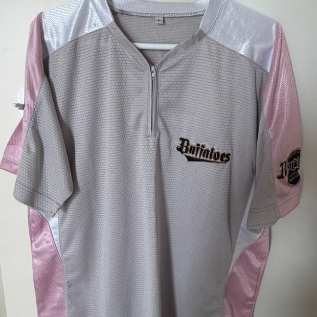 Buffaloes 유니폼 핑크 딸기우유 빈티지